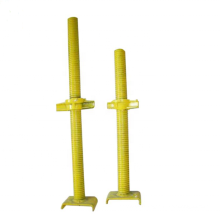 Durable pipe adjustable screw jack base manufacturer made in china for africa